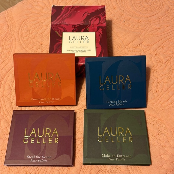 Laura Geller Party in a Palette, Glamorous Gatherings, 4 Face Palette NWT - Picture 3 of 11